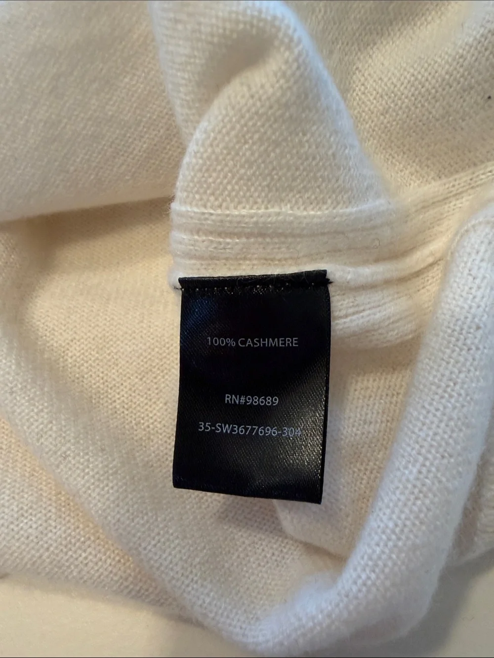 Todd Snyder Bisque Cashmere Crewneck Sweater - XL Box50. SEE PICTURES